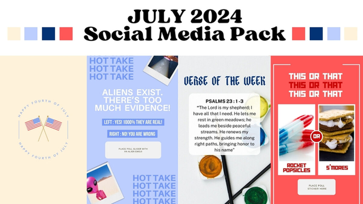 Summer 2024 Social Media Pack image number null